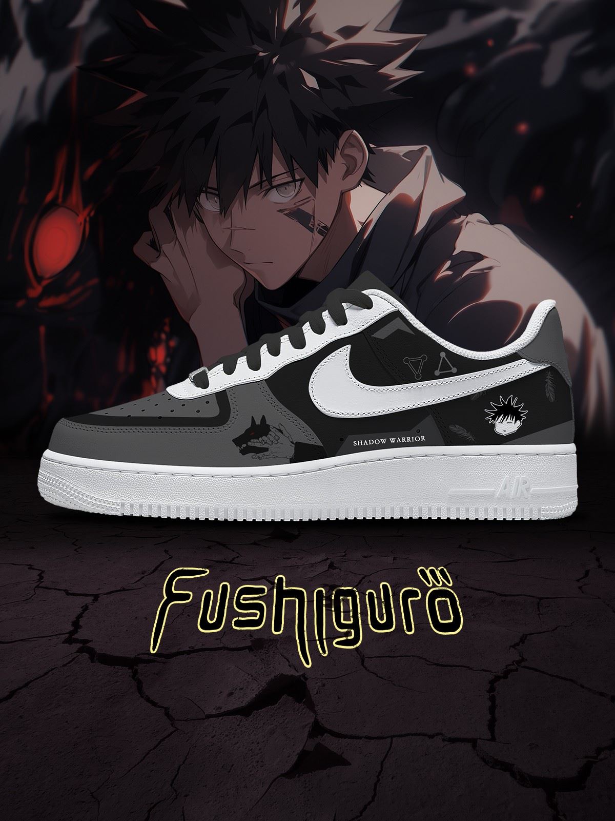 Megumi Fushiguro No.1 Custom Sneakers