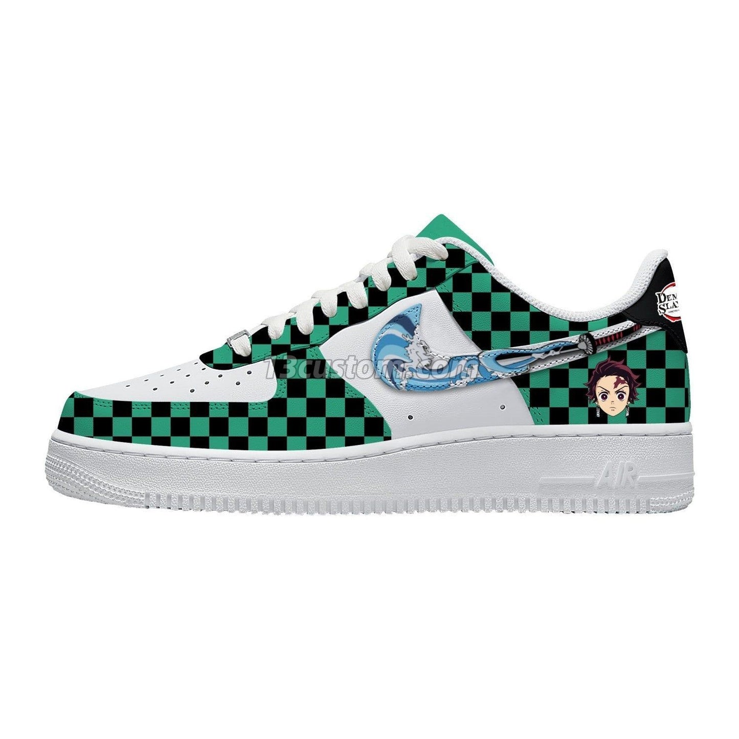 Tanjiro Kamado V.2 Maßgeschneiderte Sneaker