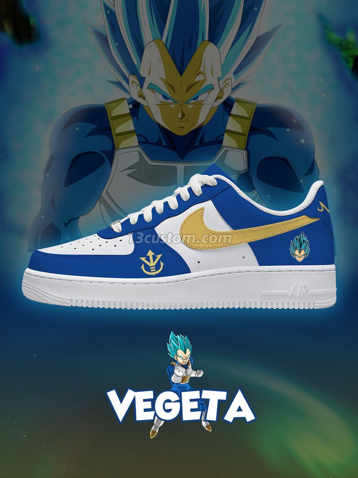 AF1 七龍珠-達爾 V1 客製化運動鞋 主圖