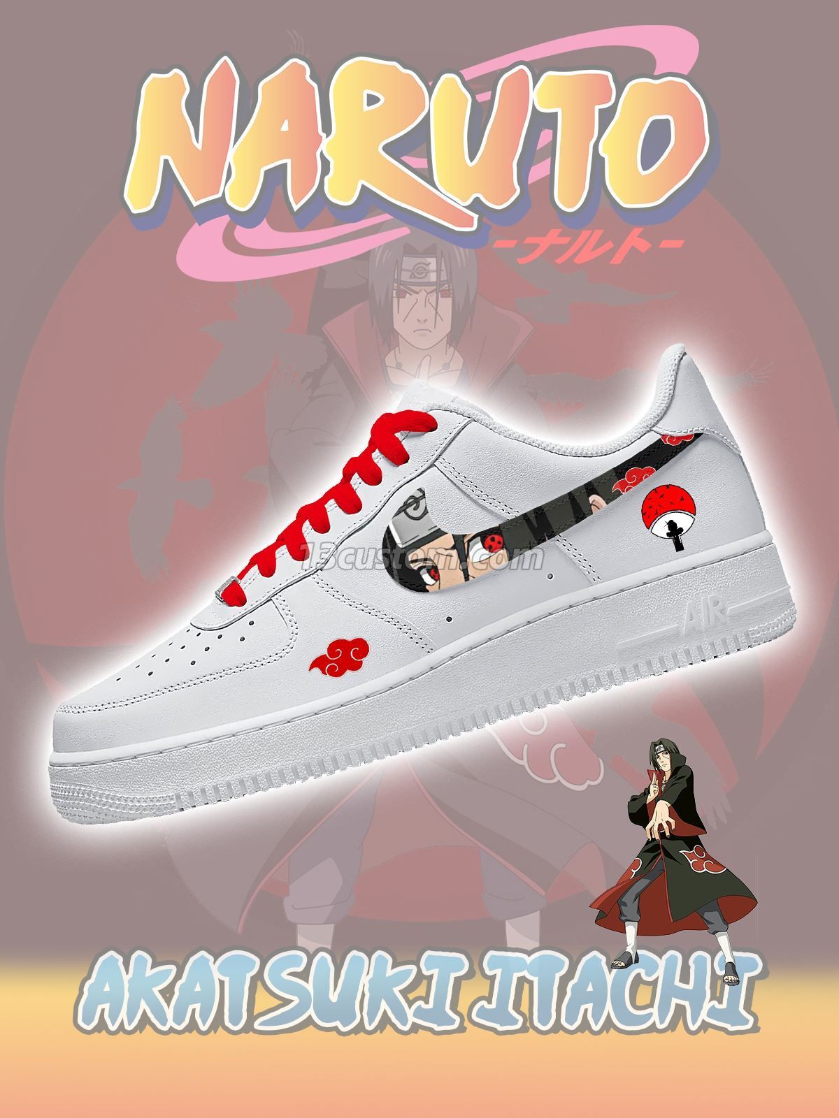 AF1 火影忍者-宇智波鼬 V3 客製化運動鞋 Main image
