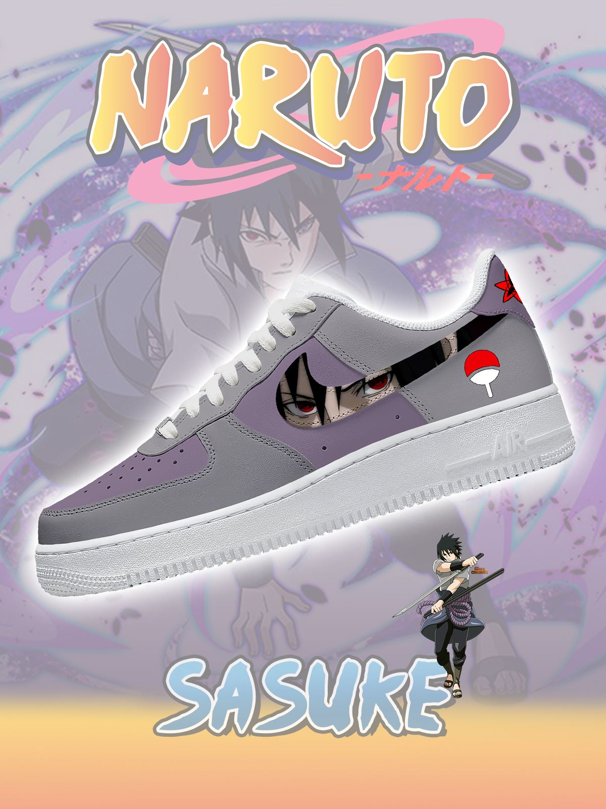 Sasuke Custom Sneakers