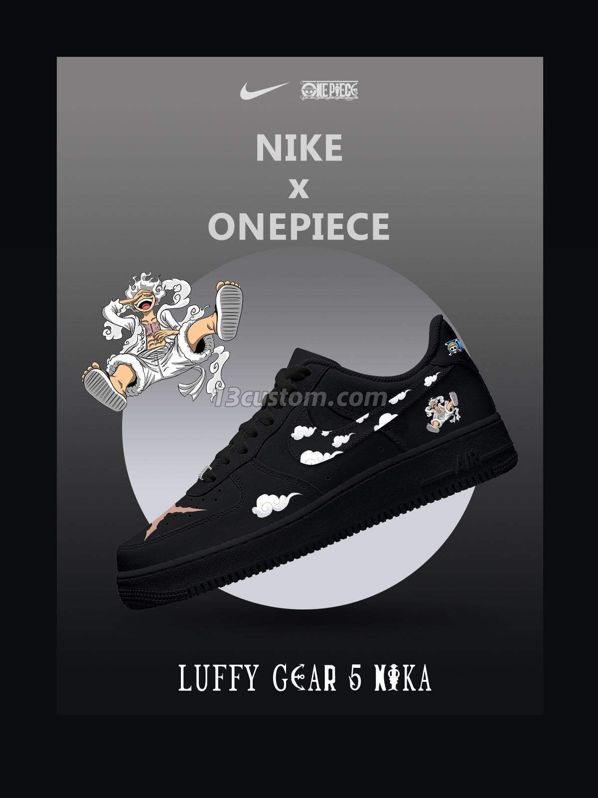 AF1 One Piece-Ruffy V2 individuelle Sportschuhe Hauptbild