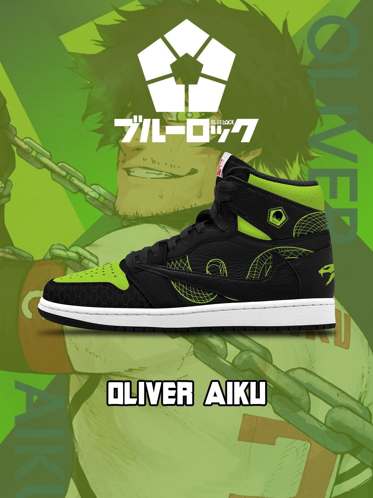 Oliver Aiku V.1 Custom TS High Sneakers - 13custom