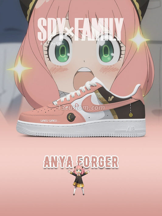 Anya Forger Custom Sneakers