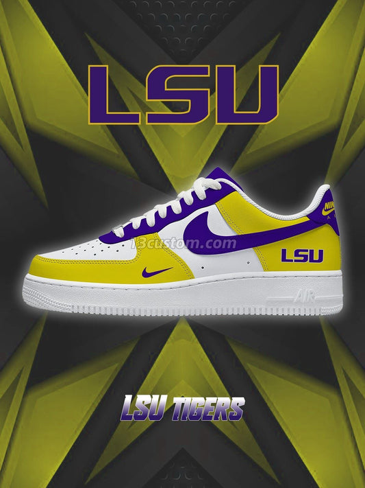 LSU College Custom Sneakers
