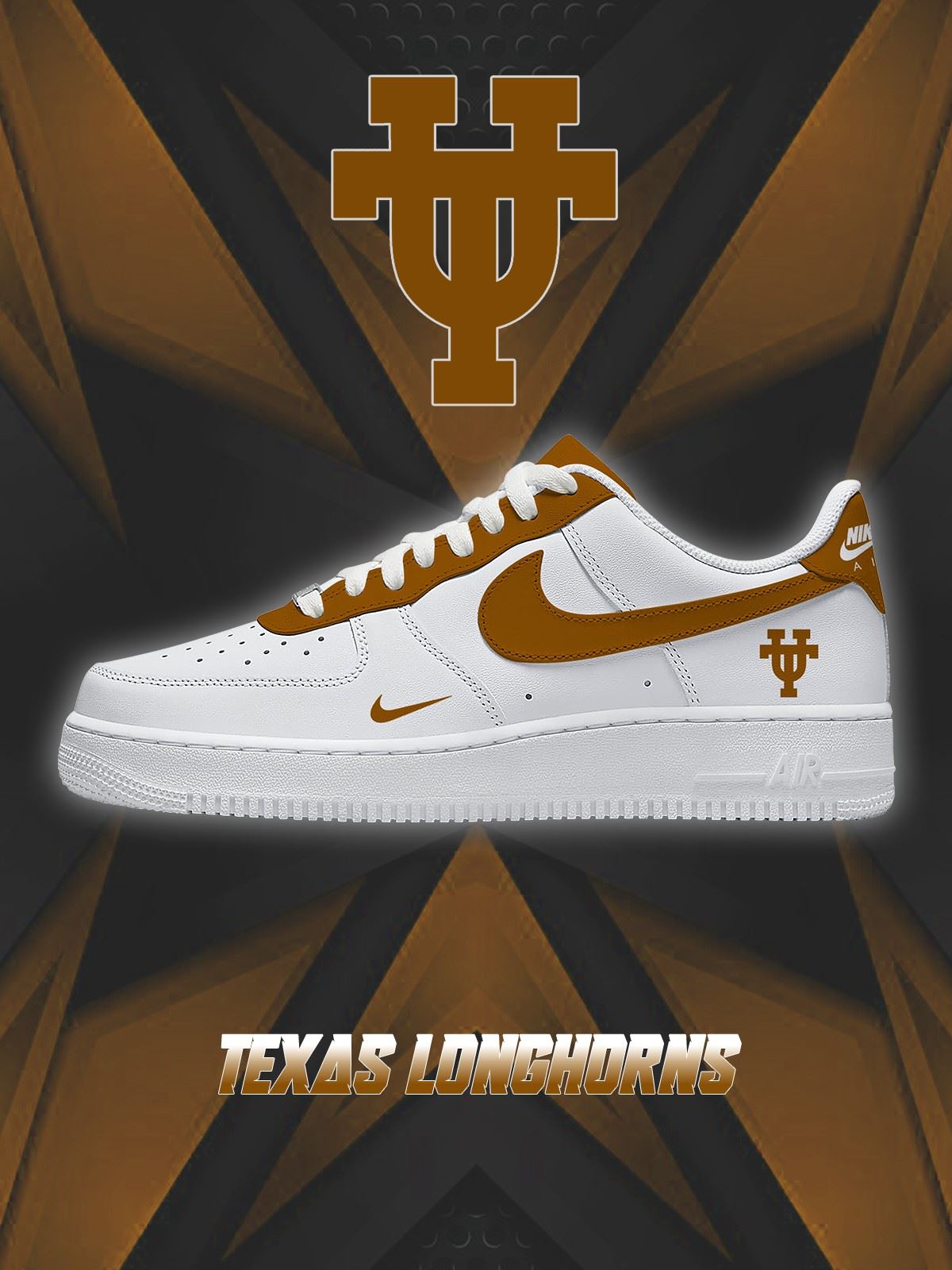 Texas College Custom Sneakers