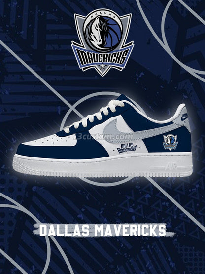 Dallas Basketball Custom Sneakers