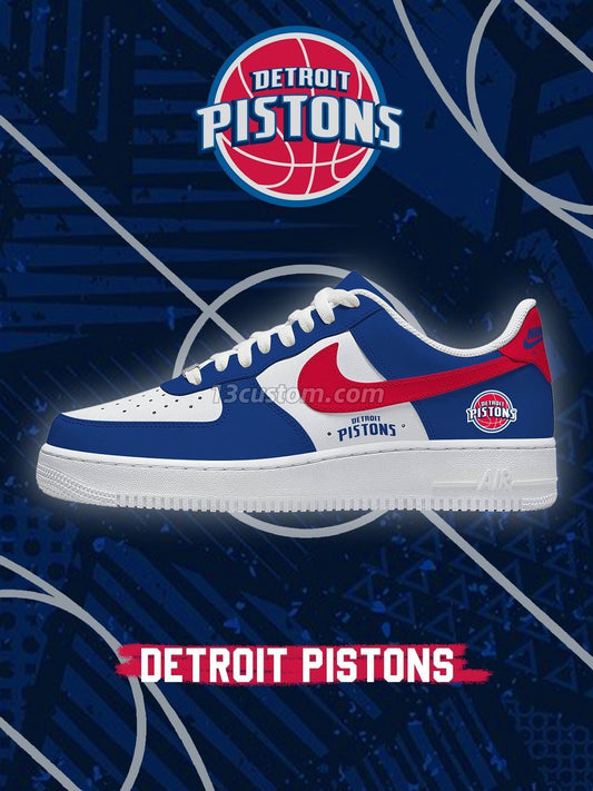 Detroit Basketball Custom Sneakers