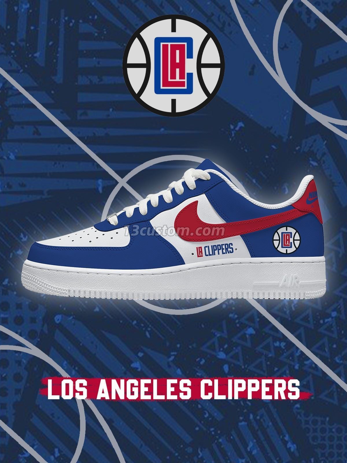 Los Angeles Basketball Custom Sneakers