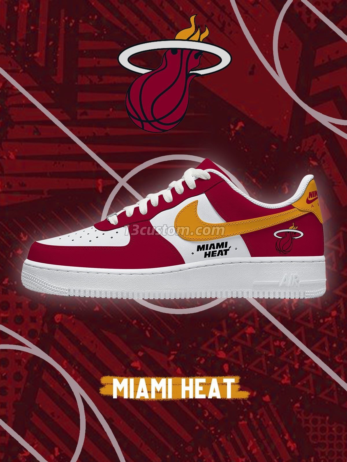 AF1 邁阿密 籃球 客製化運動鞋-V1款 主圖