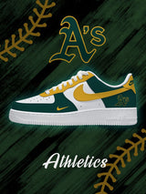 Oakland Baseball Custom Sneakers