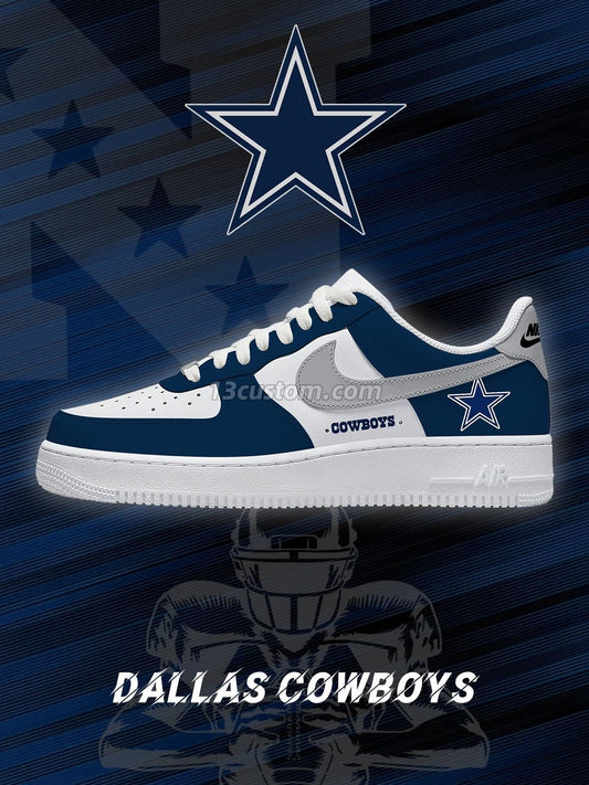 Dallas Football Custom Sneakers