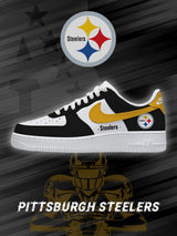 Pittsburgh Football Custom Sneakers