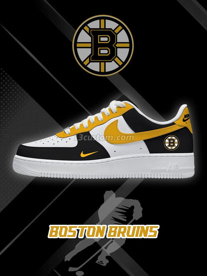 Boston Hockey Custom Sneakers