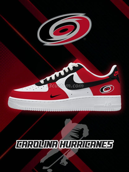 Carolina Hockey Custom Sneakers