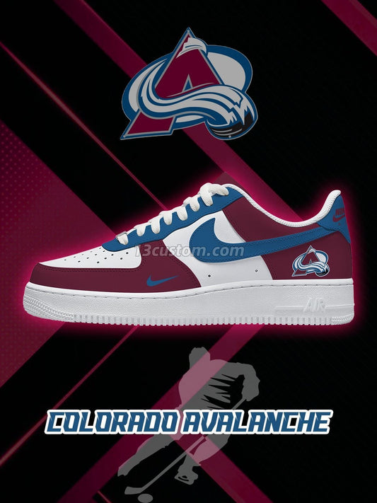 Colorado Hockey Custom Sneakers