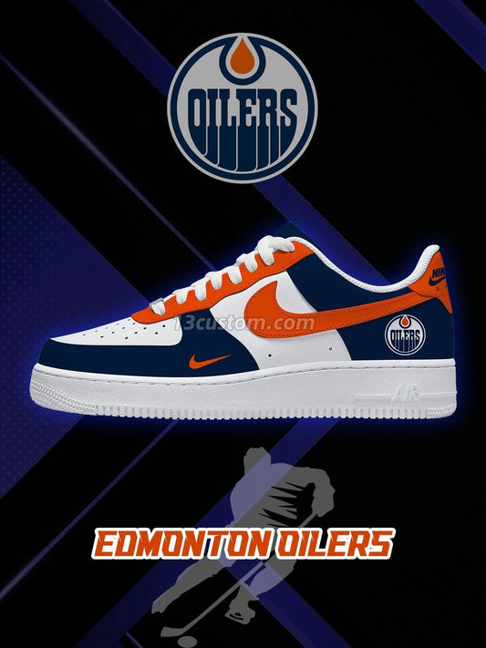 Edmonton Hockey Custom Sneakers