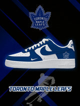 Toronto Maple Hockey Custom Sneakers