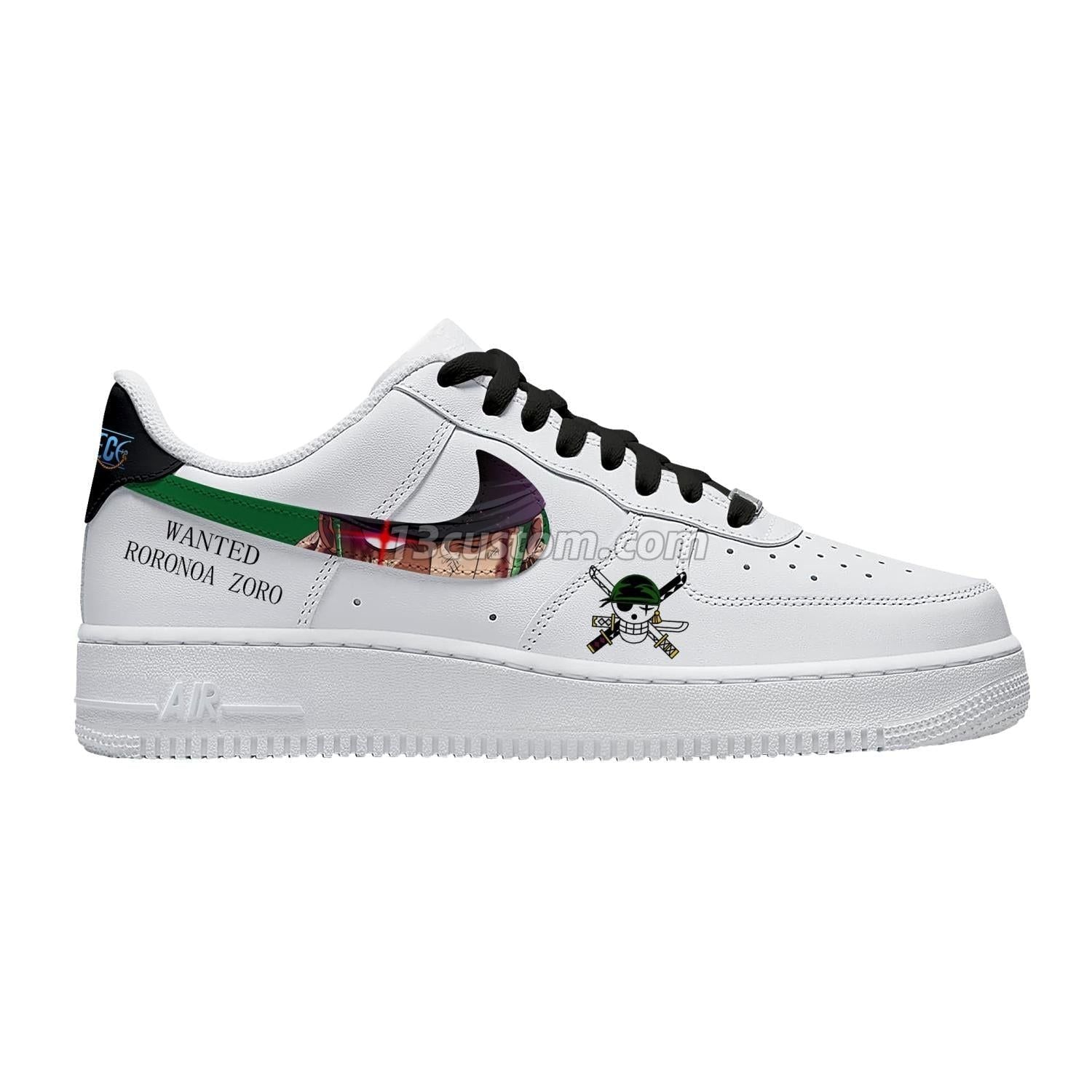 Luffy & Zoro Custom Sneakers