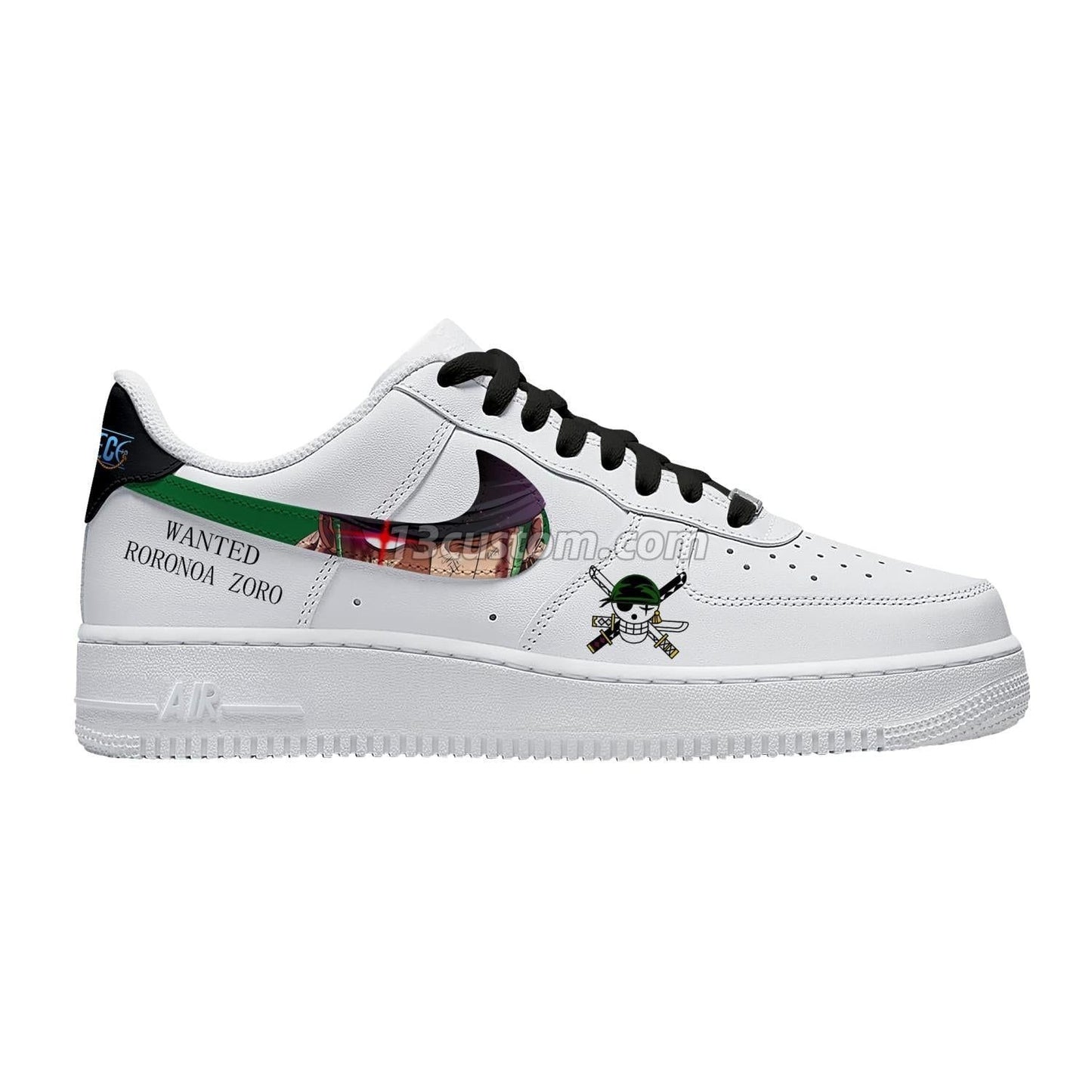 Luffy & Zoro Custom Sneakers