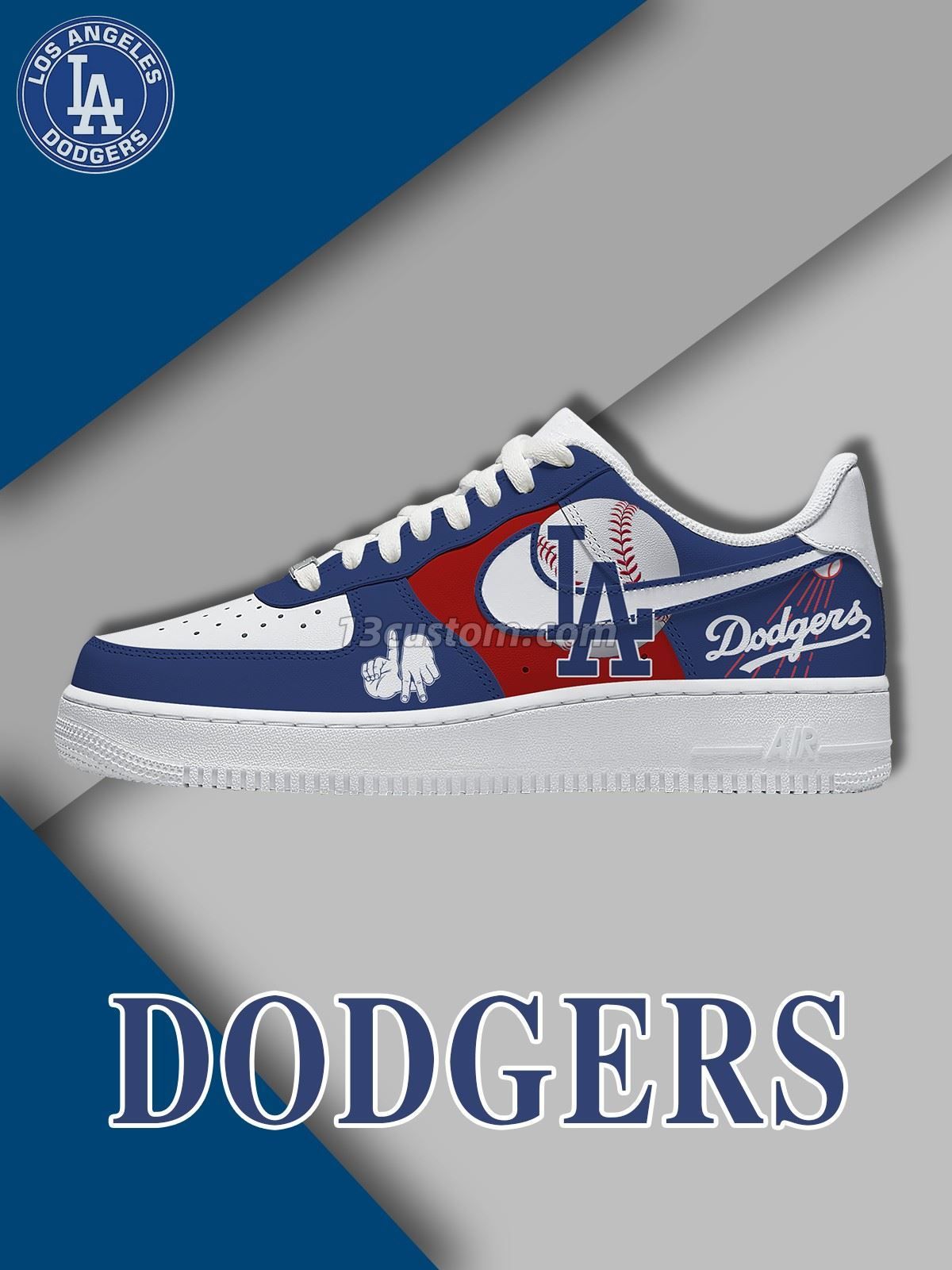 Los Angeles Baseball V.2 Custom Sneakers