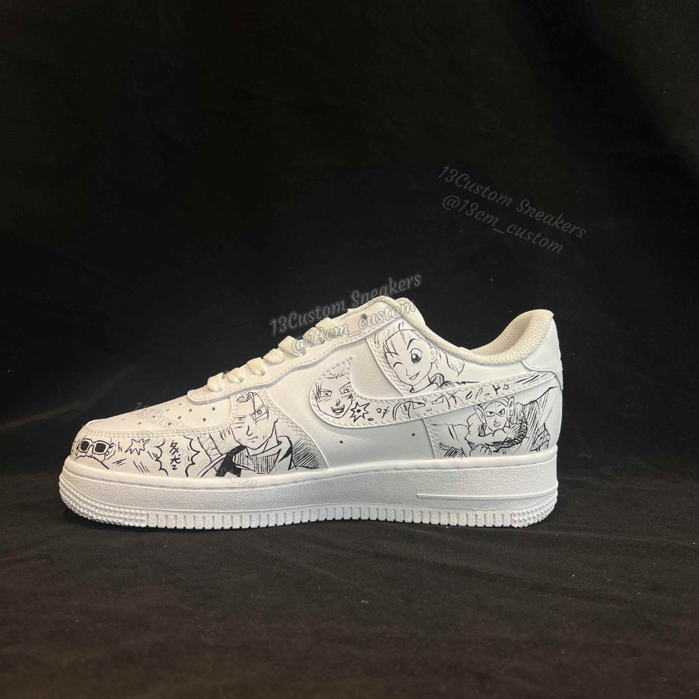 0640-Dragon Ball pintura + manga en blanco y negro en cuatro lados