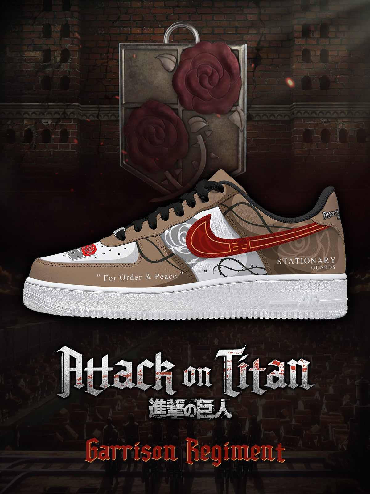 Garrison Regiment V.1 Custom Sneakers - 13custom