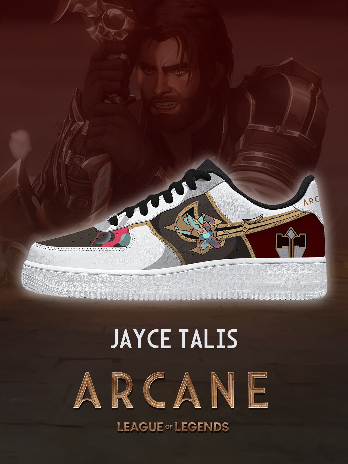 Jayce Talis V.1 Custom Sneakers - 13custom