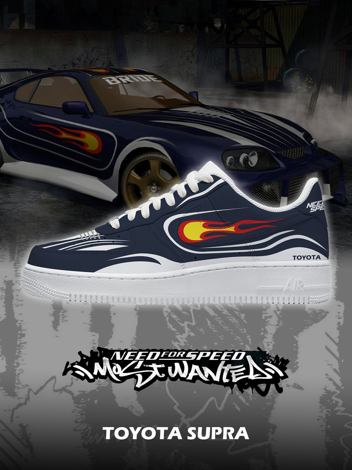 T. Supra V.1 Custom Air-Style Sneakers