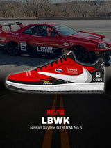 Skyline GTR R34 No.5 V.1 Custom TS Low Sneakers