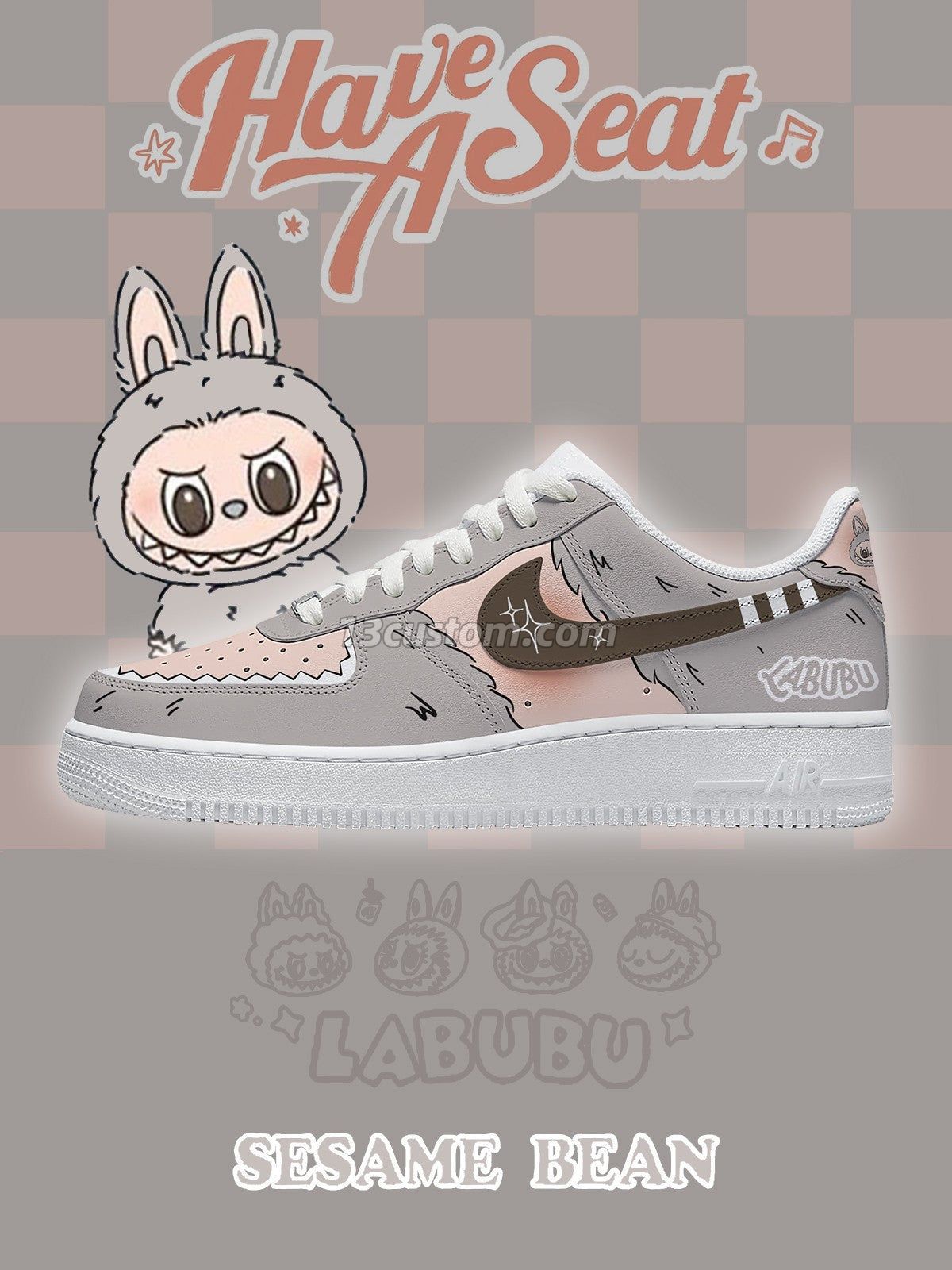 AF1 Sesame Bean客製化運動鞋-V2款