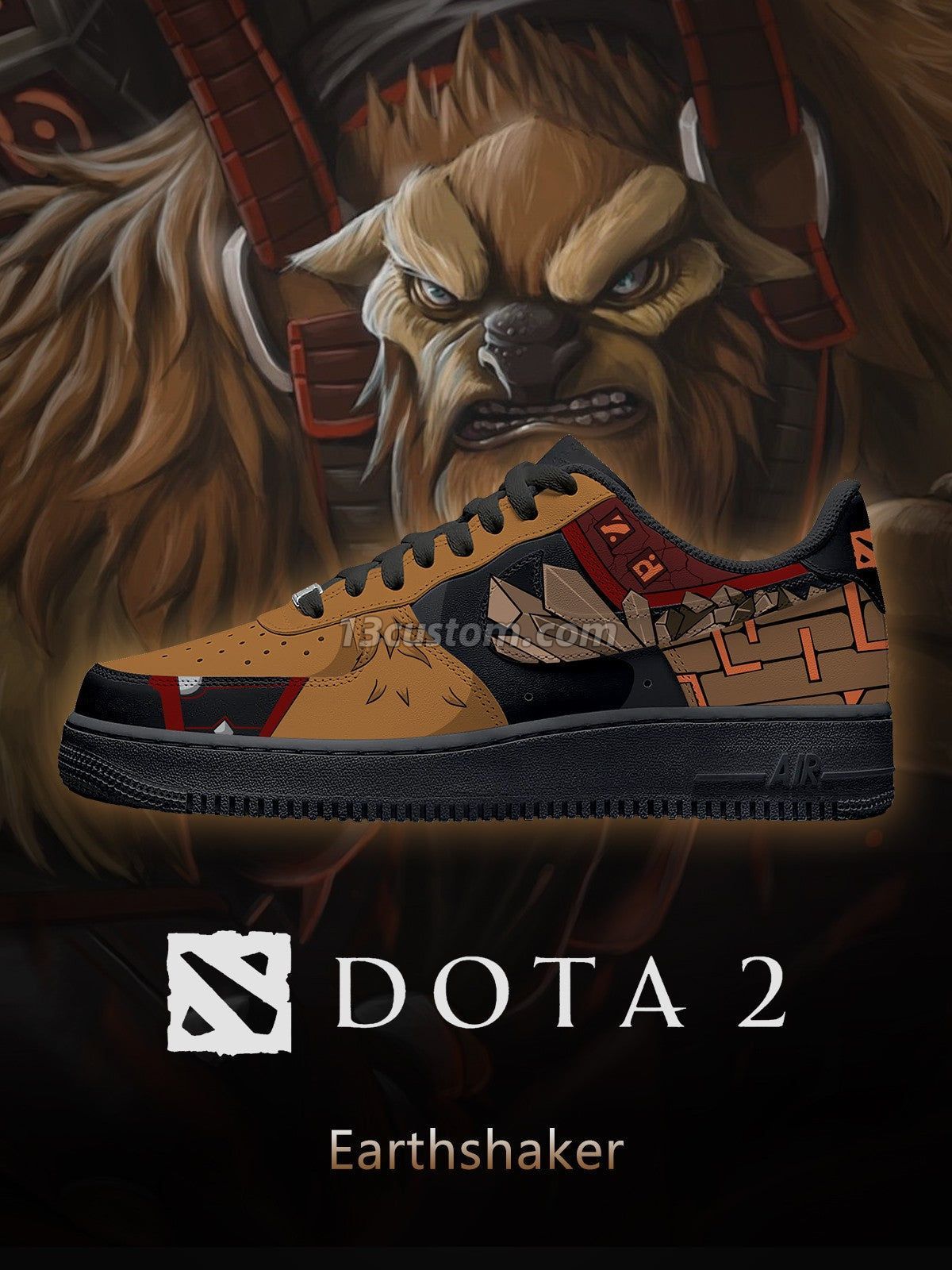 AF1 Earthshaker客製化運動鞋-V1款 Main image