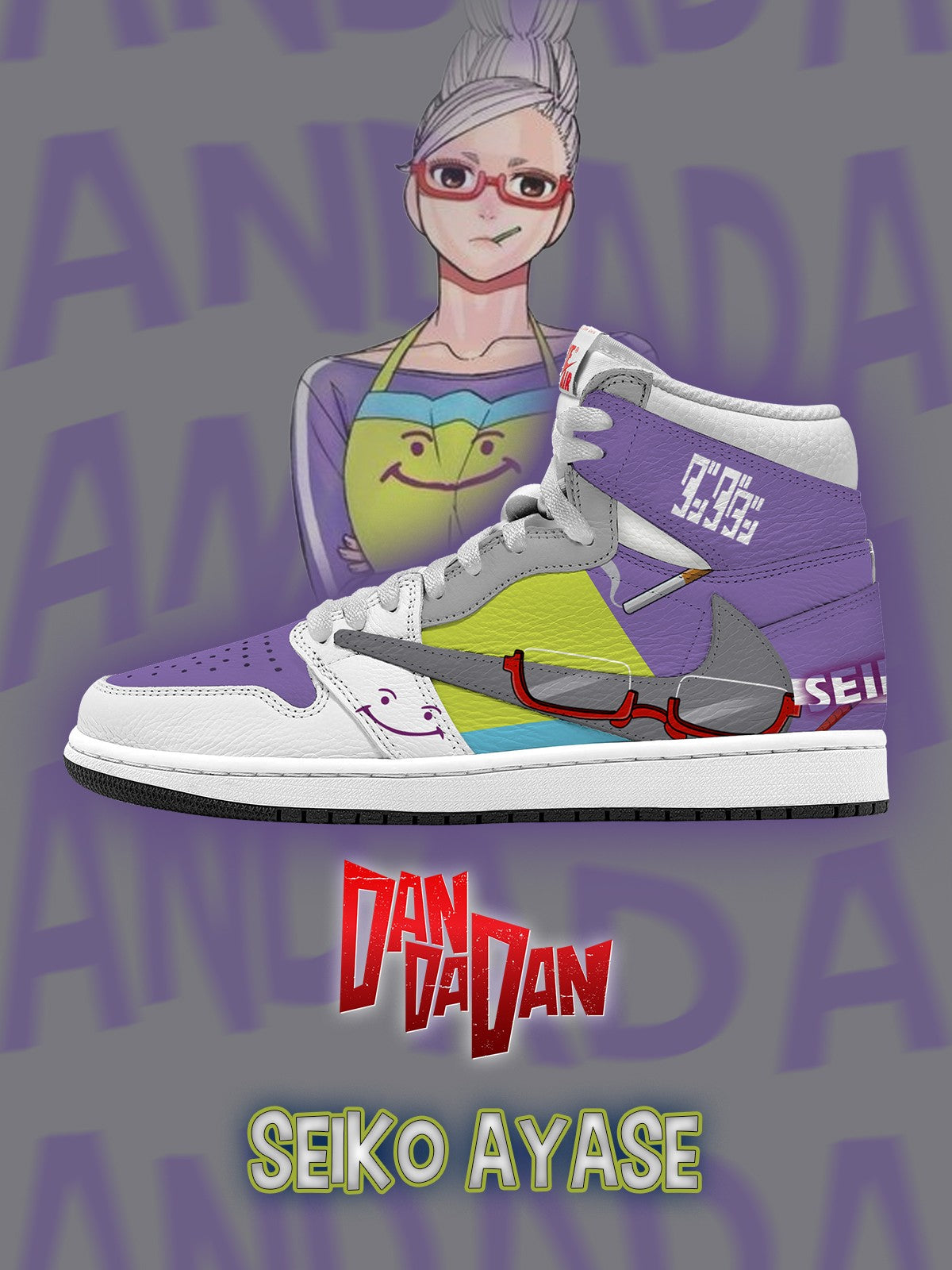 Seiko Ayase V.3 Custom TS High Sneakers - 13custom