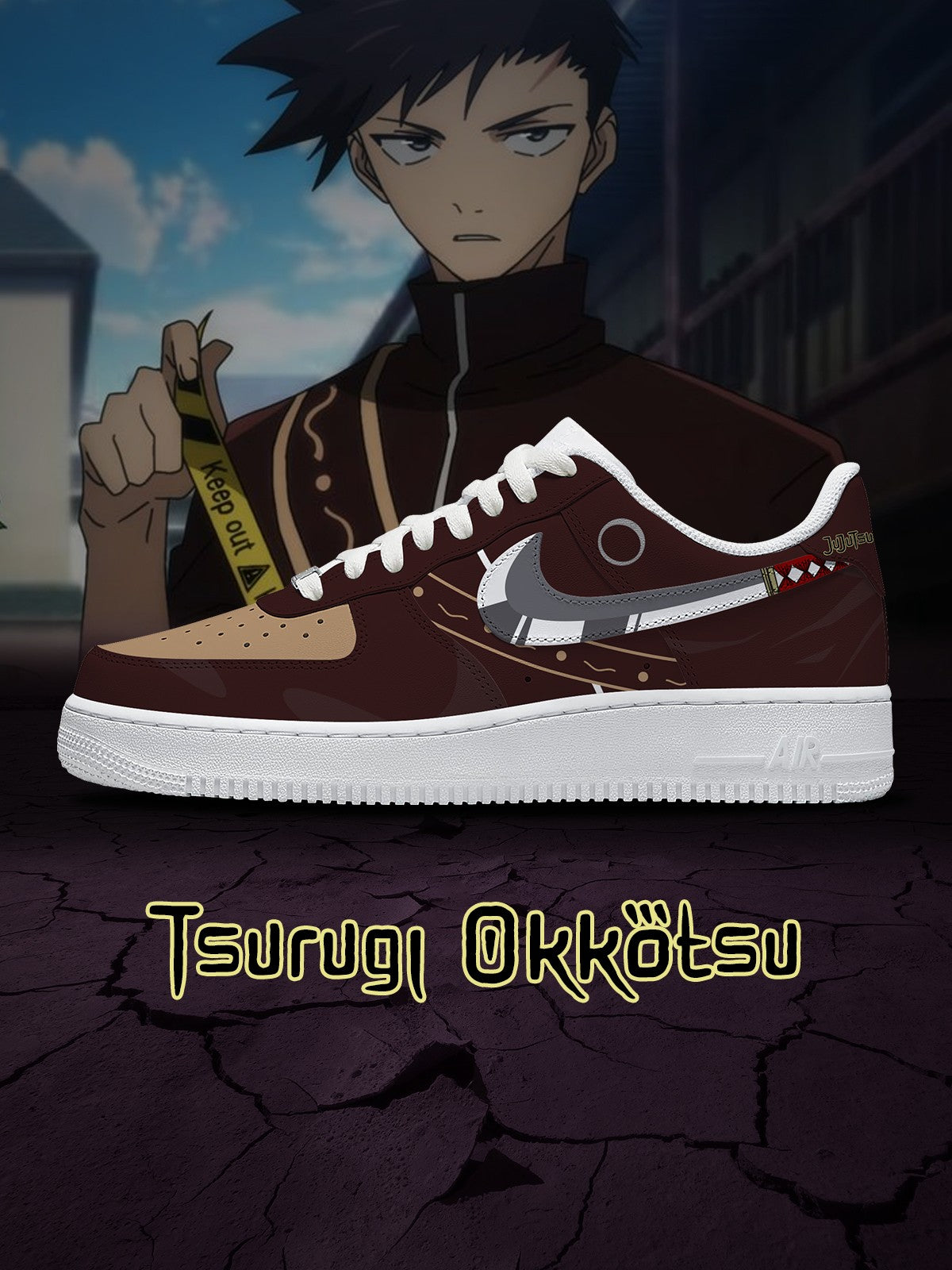 Tsurugi Okkotsu V.1 Custom Sneakers