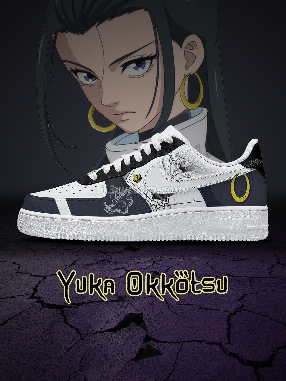 AF1 Yuka Okkotsu客製化運動鞋-V1款