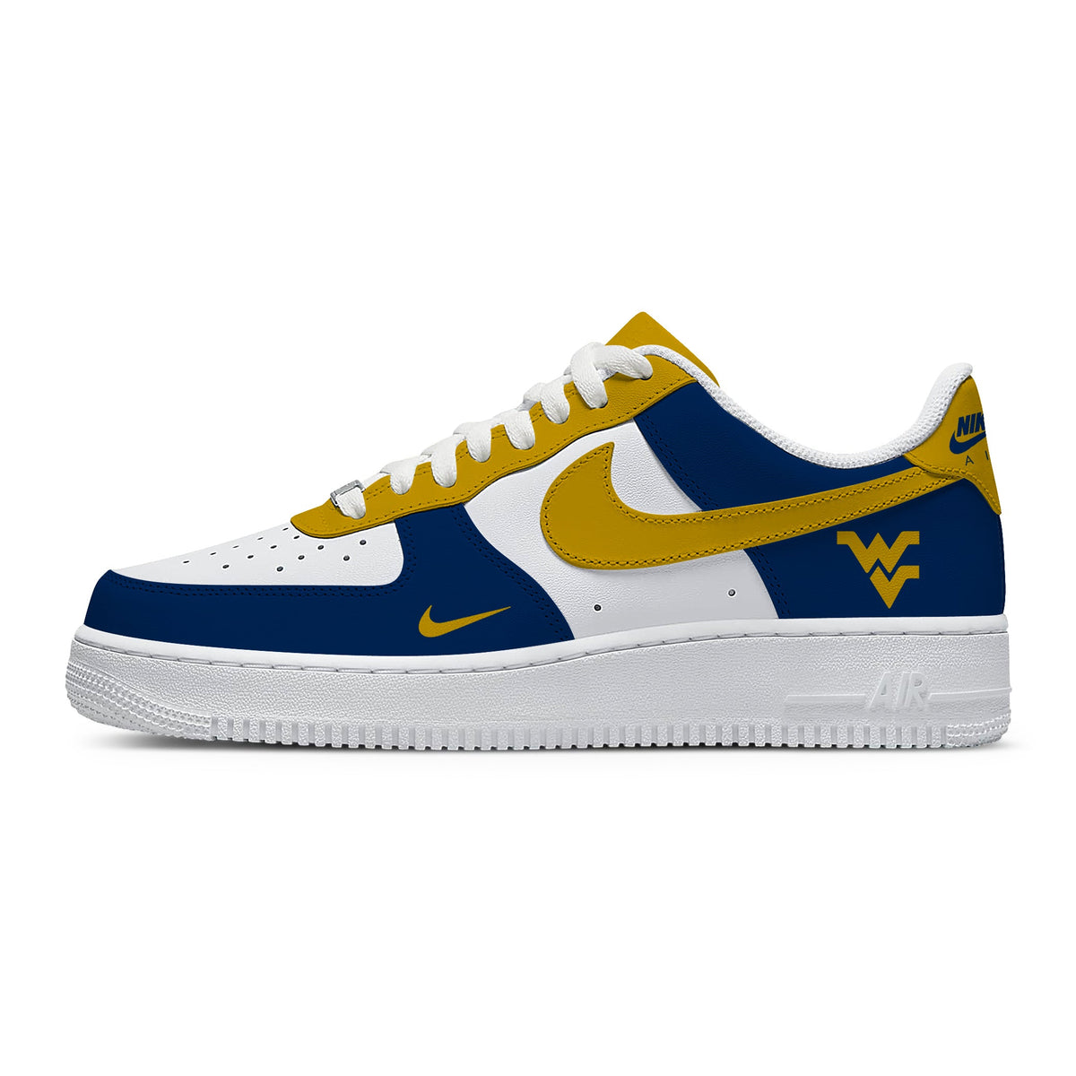 West Virginia College Custom Sneakers