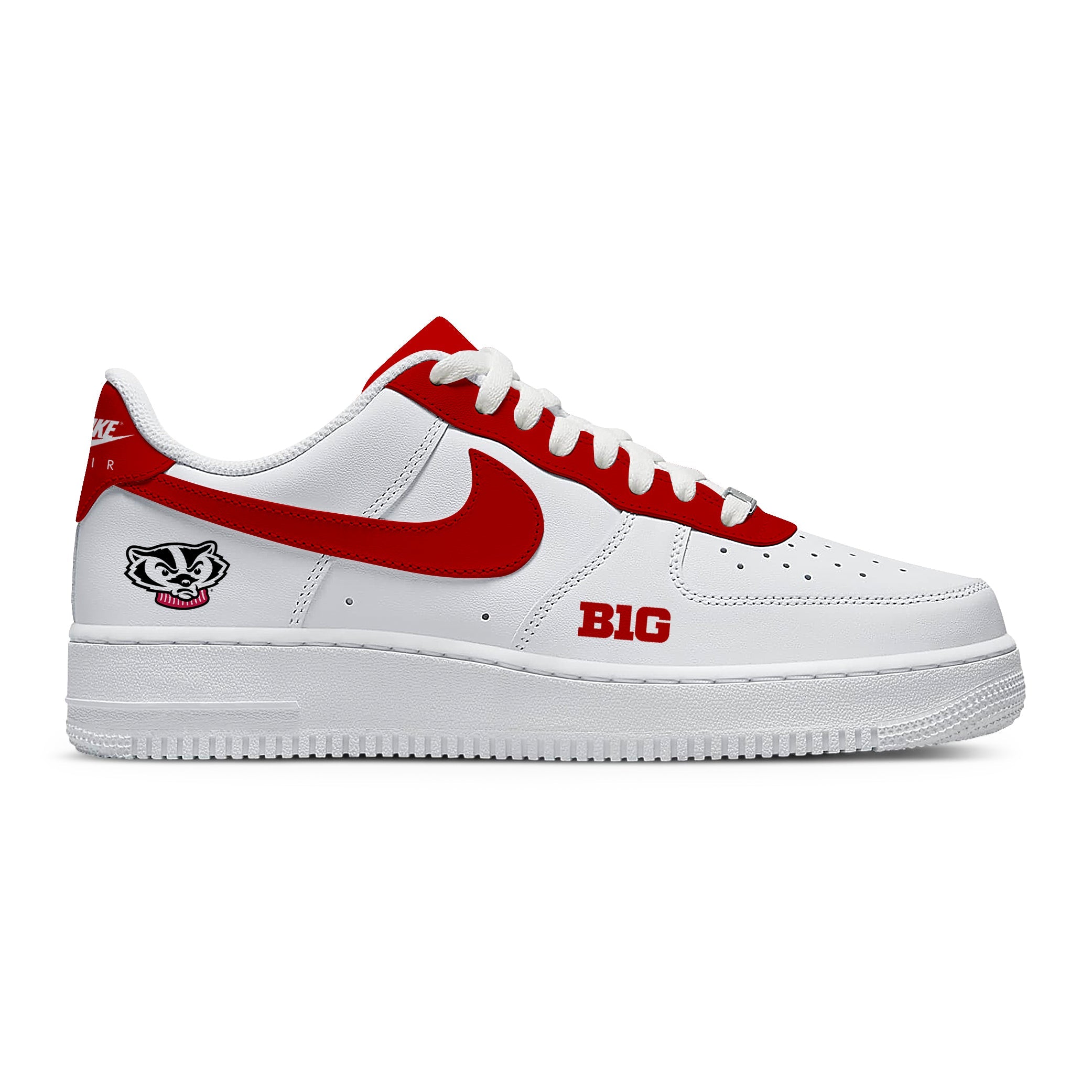 Wisconsin College Custom Sneakers