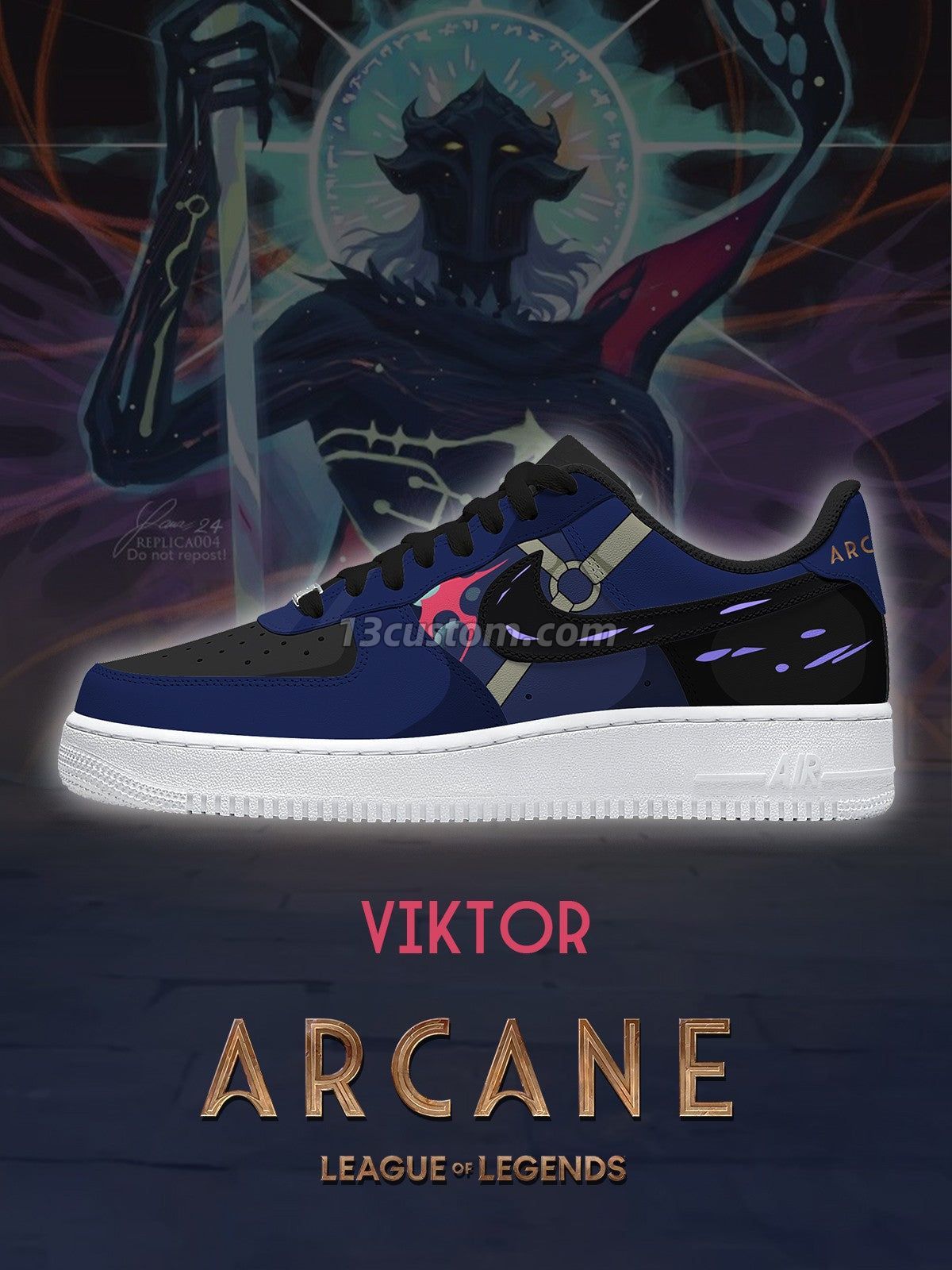 AF1 奧術-維克特 V1 客製化運動鞋