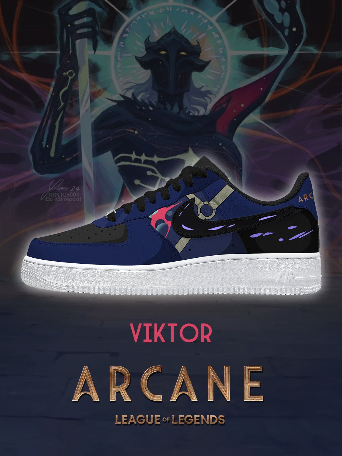 Viktor V.1 Custom Sneakers - 13custom