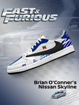 Brian O'Conner's Skyline V.1 Custom TS Low Sneakers