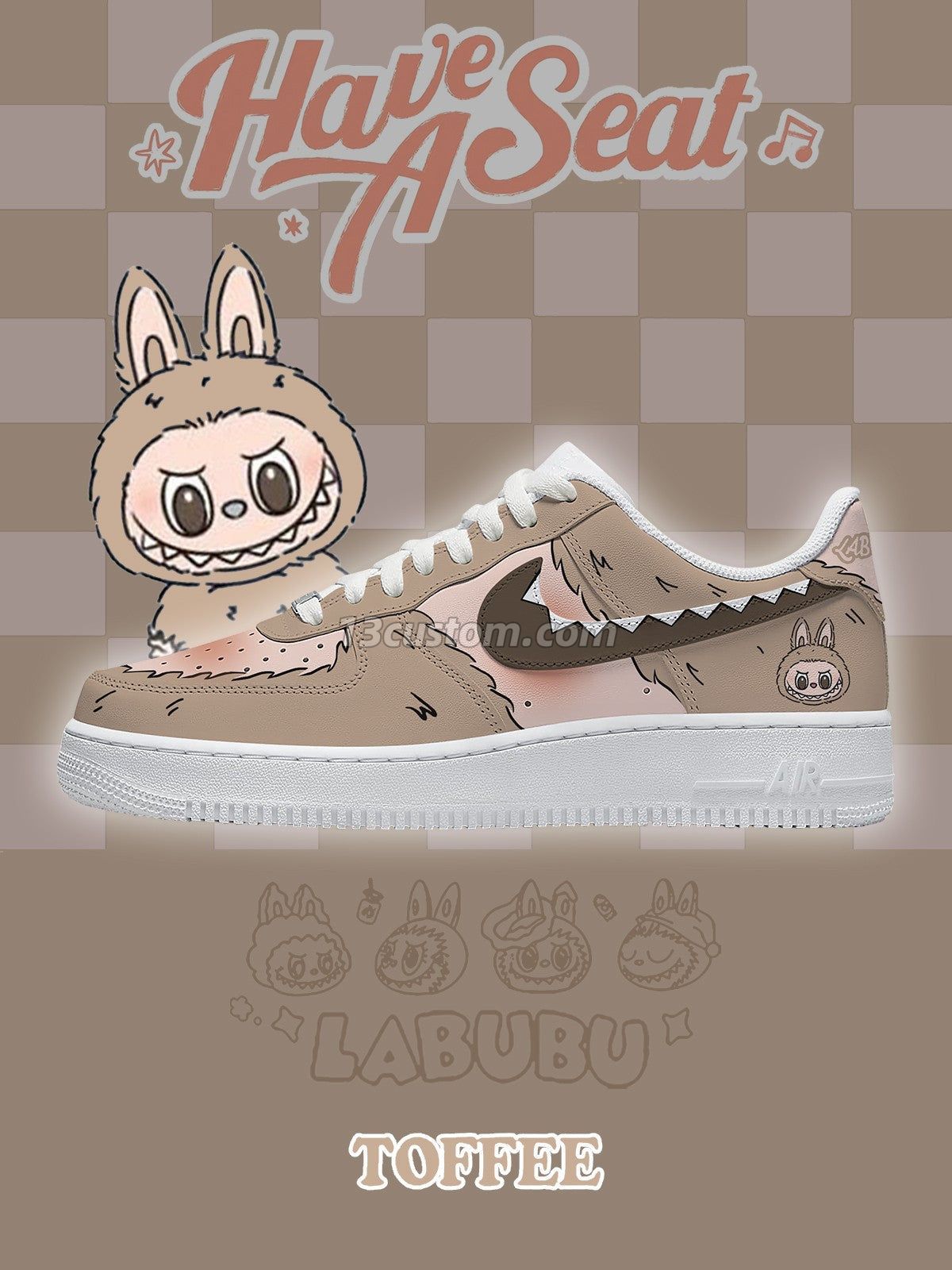 AF1 Toffee客製化運動鞋-V1款 主圖