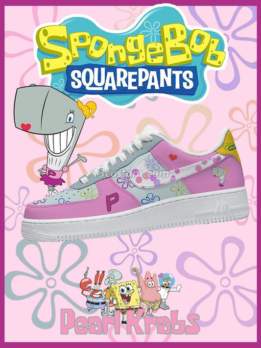Pearl Krabs V.1 Custom Sneakers