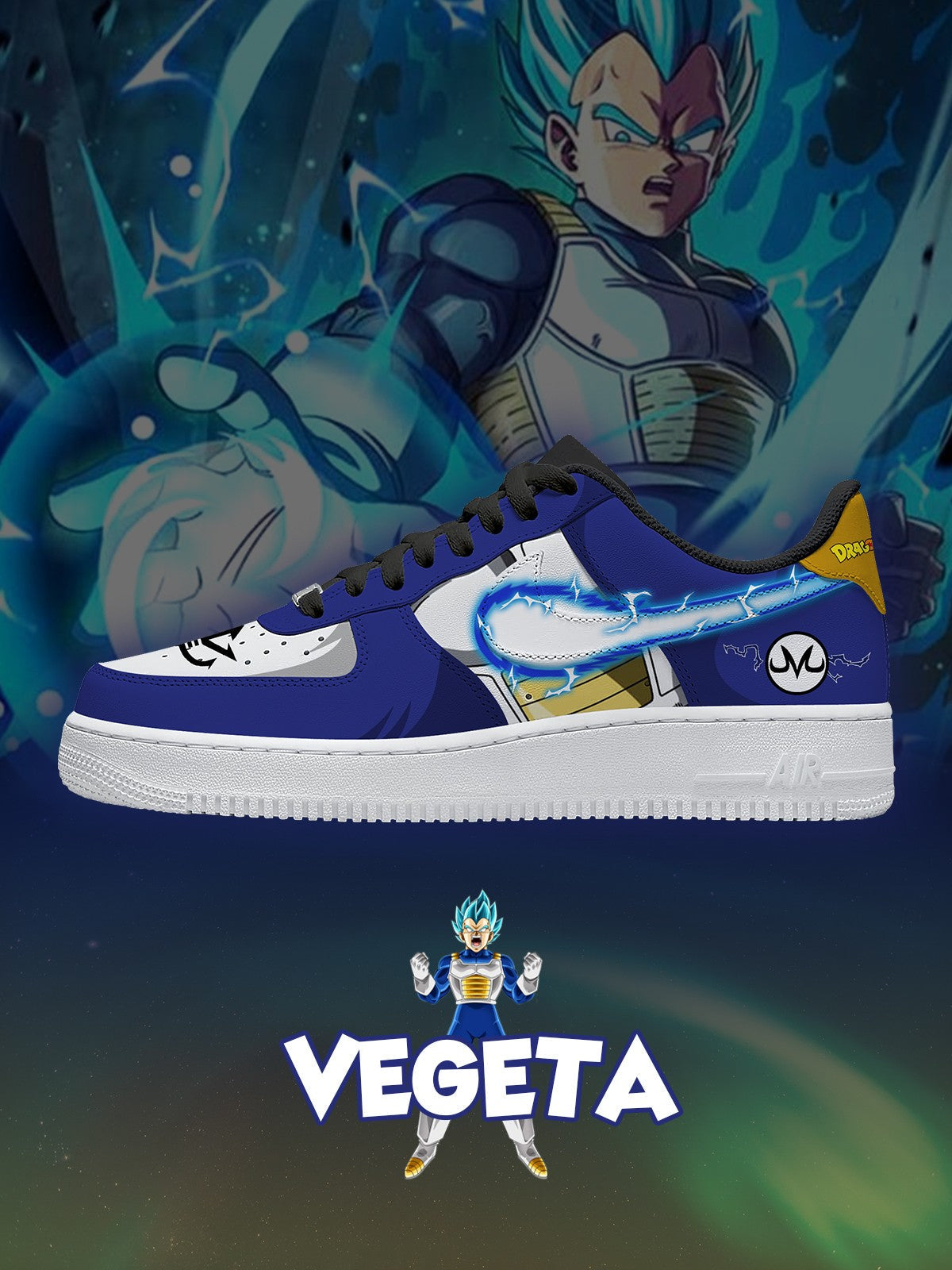 Vegeta V.4 Custom Sneakers - 13custom
