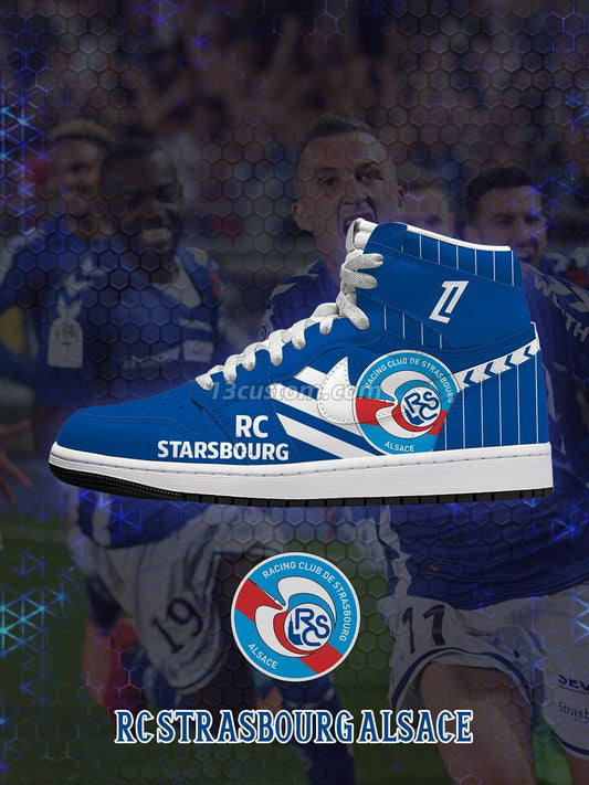 Strasbourg V.1 Custom High-Top Sneakers
