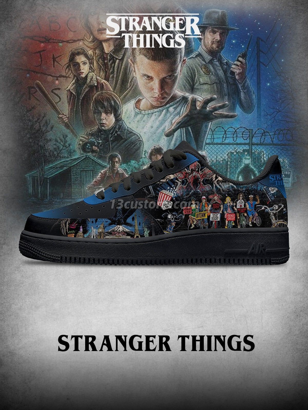 The Upside Down V.2 Custom Sneakers