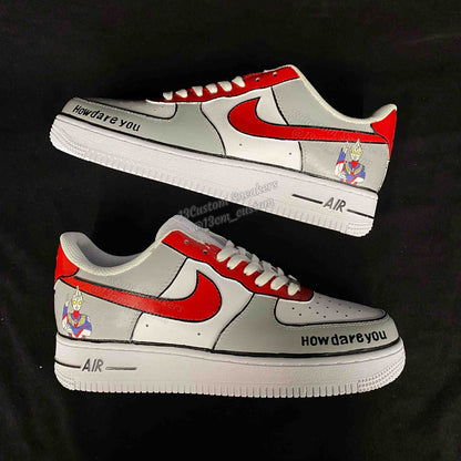 0559-Ultraman graurot Kinderschuhmodell