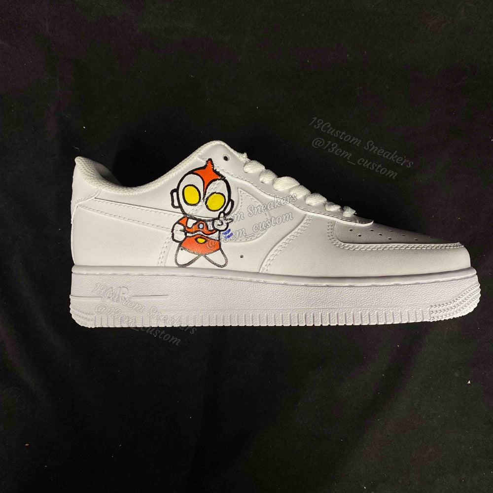 0560-Zapatos infantiles con gran imagen estilo Q de Ultraman