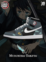 Muichiro Tokito V.1 Custom High-Top Sneakers