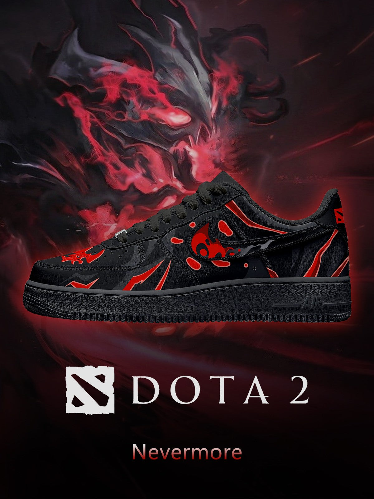 Nevermore V.1 Custom Sneakers