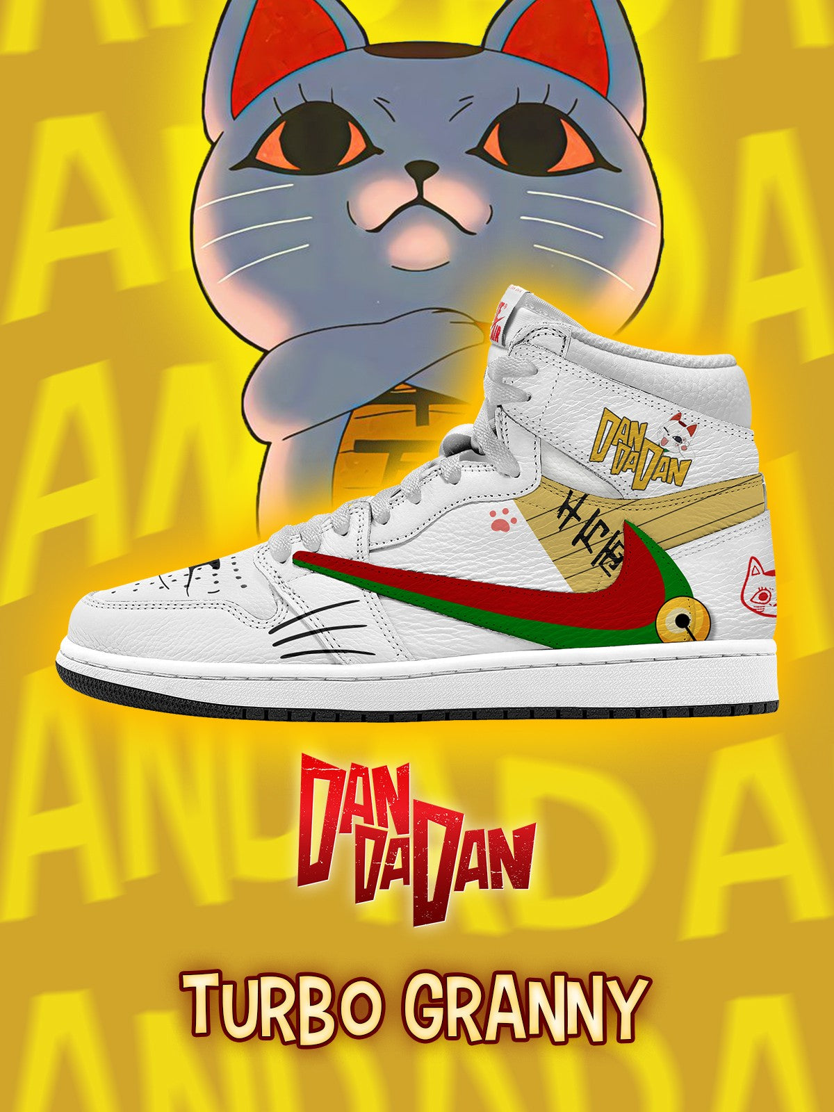 Turbo Granny V.6 Custom TS High Sneakers - 13custom